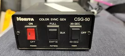 Horita CSG-50 Color Sync - Generator Only • $45