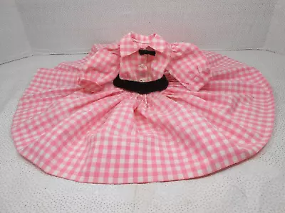 Vintage Madame Alexander CISSY 1956  PINK CHECKS  Dress • $69.99