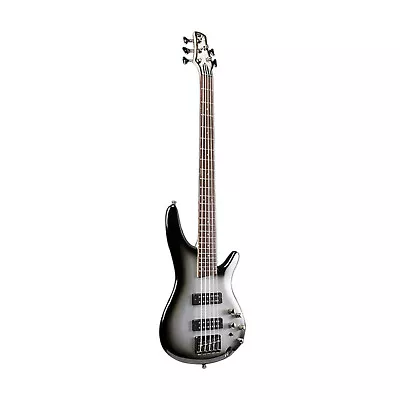 Ibanez SR305E Standard 5 String Electric Bass Metallic Silver Sunburst • $399.99