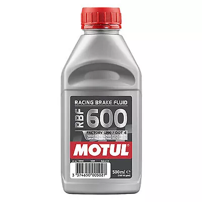 Motul RBF 600 Racing Brake Fluid DOT 4 .5 Liter • $21.99