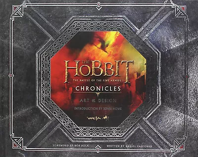 £43 • Buy The Hobbit Battle Of The Five Armies Chronicles Art Design Lord Of The Rings New