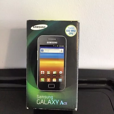 Samsung Galaxy Ace GT-S5830I Smartphone Boxed Preowned (IN9) • £10.95