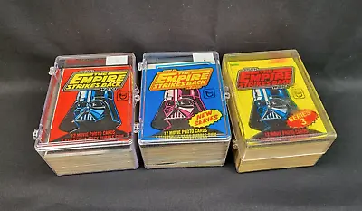 1980 Topps Star Wars Empire Strikes Back Series 1-3  Card Set 67-352 • $139.99