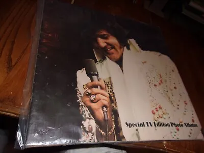 Elvis Presley Special Tv Edition Photo Album   Elvis In Hollywood   Insert 1978  • $8