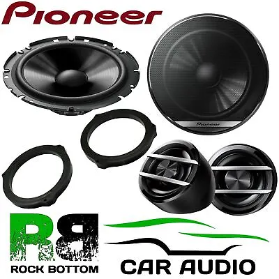 £59.95 • Buy Pioneer Ford Focus 2004-2010 On 600W Component Kit Rear Door Car Speakers