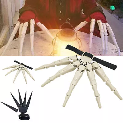 Halloween Articulated Fingers Hands Finger Extensions Cosplay Party Decorations﹤ • £13.29