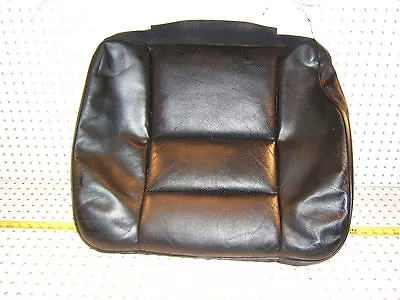 Mercedes 89-91 W126 560SEC REAR Passenger Right LEATHER BLACK  Seat 1 CoverTy#3 • $199