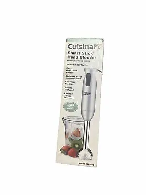 Cuisinart Smart Stick Handheld Blender Brushed Chrome Series Model CSB-76BC • $53.95