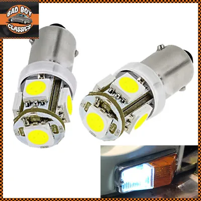 X2 Bayonet 12V BA9S GLB233 LED Cool White Interior Sidelight Bulbs  • £4.95