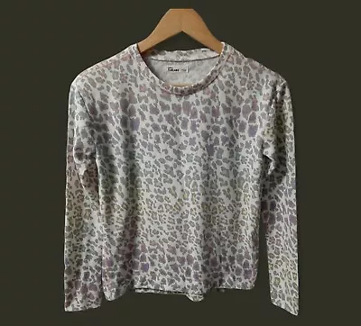 Epic Threads Size Large Girls Multi Color Leopard Print Long Sleeve Top NWT • $10