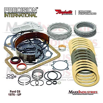1976-up C6 Transmission Deluxe Master Rebuild Kit With Steels Raybestos Clutches • $142.50