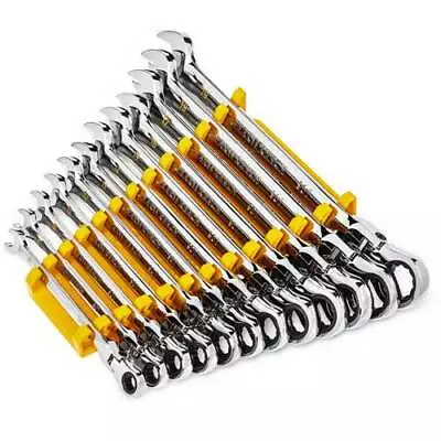 Gearwrench 90-Tooth 12-Point Flex Head Ratcheting Combination Metric Wrench Set  • $179.99