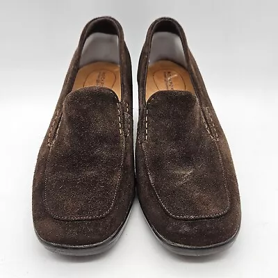 Rockport Wedge Heel Dynamic Suspension Loafers Brown Women's Size 8.5 501838 • $29.95