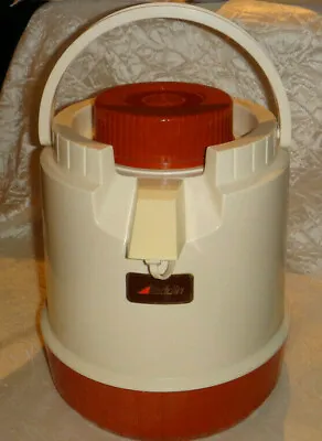 Vintage Aladdin Pump A Drink Jug 1 U.S. Gallon Camping Thermos Travel Tailgating • $10.99