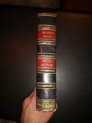 The Strand Magazine. Volume VIII. July To December 1894 Bin 19B • $53.24