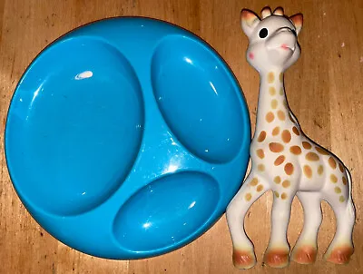 Boon Baby Plate And Vulli Sophie The Giraffe Teether • $7.99