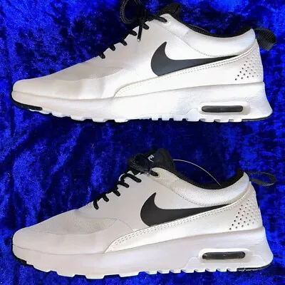 Nike Air Max Thea White Black Women’s Shoes Us 7 Eur 38 599409-102 • $66