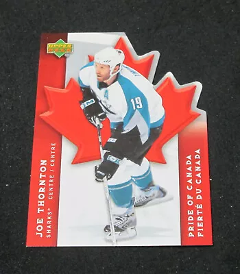 2007-08 McDonald's Upper Deck Pride Of Canada #PC3 Joe Thornton - NM-MT • $1.95