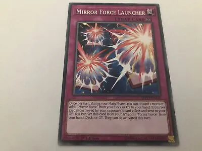 Mirror Force Launcher - MP19-EN126 - Rare - 1st Edition - YuGiOh • £0.99