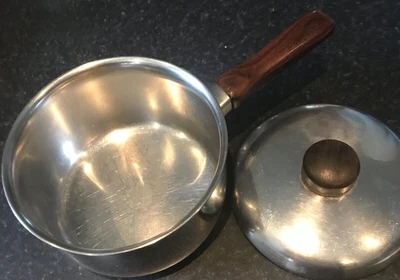 £9.99 • Buy BHS Vintage Copper Bottom Stainless Steel Saucepan - Made In Belgium - Size 16cm
