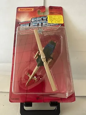 Matchbox Sky Busters Mission Chopper Military Helicopter  K23 • $3.89