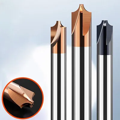 Tungsten Steel  55 °Corner Rounding Radius Milling Cutter Router Bits R0.5-R6  • £6.55