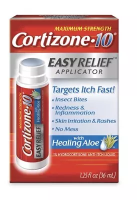 Cortizone 10 Maximum Anti-Itch Ointment Easy Applicator 1.25 Oz • $9