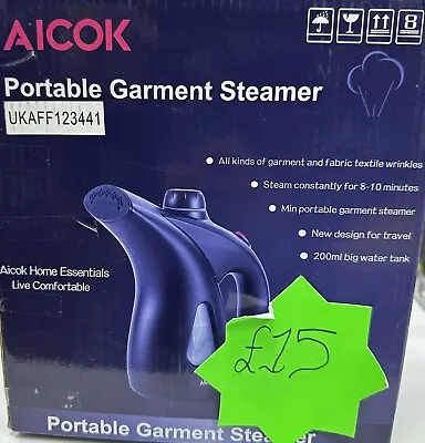 £0.99 • Buy Aicok Portable Garment Steamer