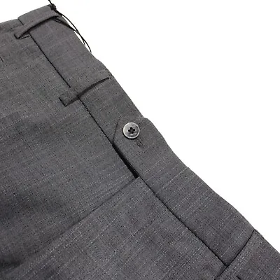 Meyer NWT Dress Pants Size 50 34 US Bonn In Gray Melange Wool Blend • $202.49