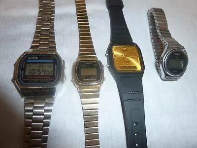 Casio Digital Watch X 4 / LA670W + 628839 + AW-48H + A168 PLEASE LOOK • $39.95