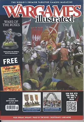 Wargames Illustrated Issue 393 (Sept 2020) Magazine Rules Miniature Hobby Games • $9.99