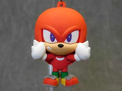 Sonic NEW * Knuckles Clip * Blind Bag Series 2 Sonic The Hedgehog Monogram 3D • $8.95