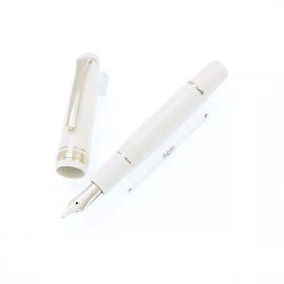 Sailor Fountain Pen Professional Gear Slim Mini Gold Ivory Zoom • £158.35