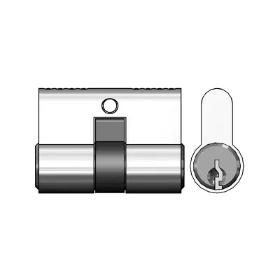 Rolltrak 50mm Chrome High Security Cylinder Lock • $35