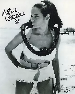 007 James Bond Movie Thunderball 8x10 Scuba Photo Signed By Martine Beswick • £3