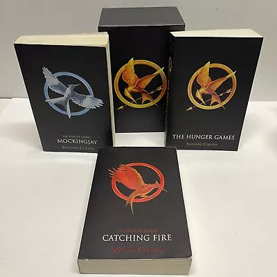 The Hunger Games Trilogy Boxed Set ~ Catching Fire ~ Mockingjay ~Suzanne Collins • $19.95