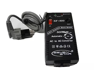 500 Watt 110v 220v Power Converter 110-220 Volt Up Down Voltage Transformer 500W • $38.95