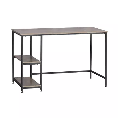 $69.95 • Buy Home Master® Office Desk & Storage Shelves 2 Tier Stylish Modern Design 77cm