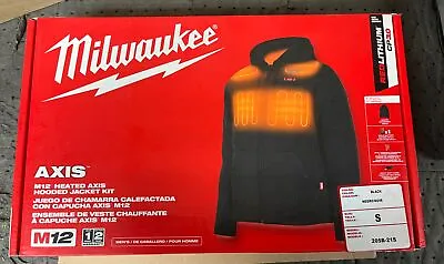 Milwaukee Tool 205B-21S M12 Heated Axis Hooded Jacket Kit - Black Small • $135