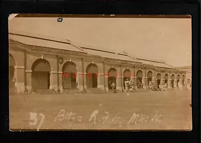 INDIA MHOW 37th BATTERY R.F.A. MILITARY REAL PHOTO POSTCARD E20C - Ind909 • £22