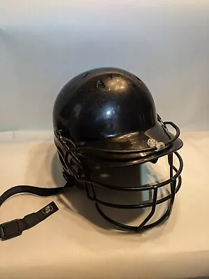 Black Schutt Softball Batting Helmet #3030 S SMC AJH  Size S • $13.49