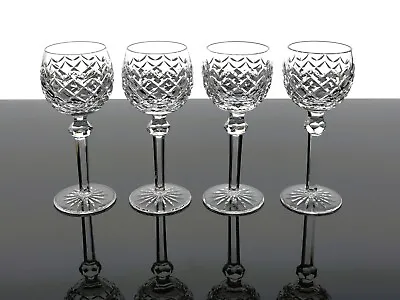 $349.99 • Buy Waterford Crystal Powerscourt Hock Wine Goblets Glasses – Set Of 4