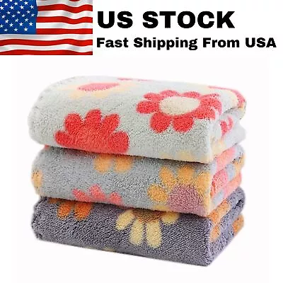 Coral Fleece Kitchen Cleaning Cloth Rag Dish Towel Bar Shop Lint Free Car Wipers • $8.90