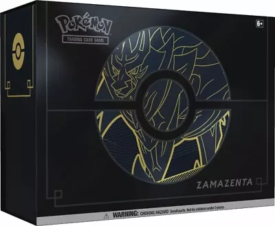 Pokemon TCG Sword & Shield Elite Trainer Box Plus Zamazenta New Sealed • $69.99