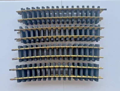 $89.95 • Buy 16 Pieces Aristocraft 20 Ft Dia  G' Scale Solid Brass Curve From Straight Track