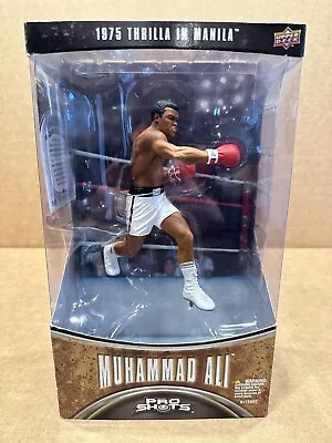 Muhammad Ali Upper Deck Pro Shots 1975 Thrilla In Manila Figure Statue W/ Card • $44.95