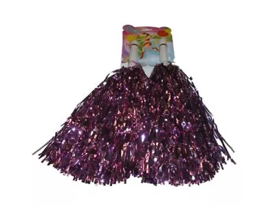 1 Pair Pink Cheerleader Pompoms Pom Poms Dancewear • £4.99