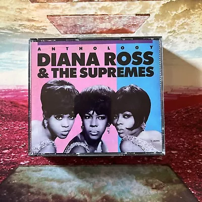 Diana Ross And The Supremes Anthology 2 CD Set 1986 Motown 49 Songs EX • $12.90