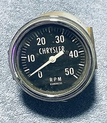 Vintage Chrysler Mopar RPM Marine Boat Tachometer Gauge  ASIS UNTESTED • $65