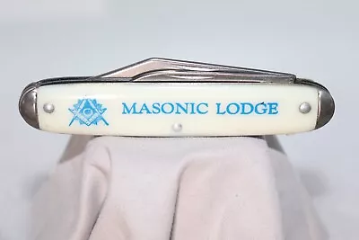 Vintage 1960-1970's U.S.A MASONS LODGE Pocket Knife • $21.99